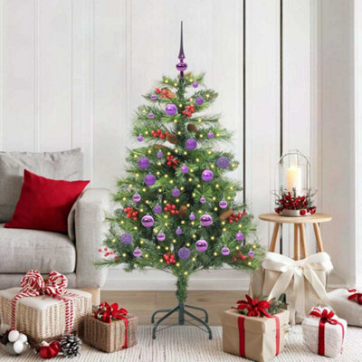 B&Q -  Artificial Christmas Tree Green 150 Cm Pvc And Metal