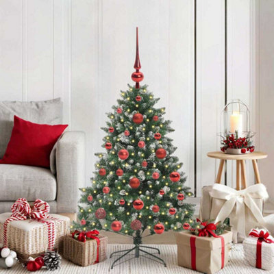 Vidaxl Artificial Christmas Tree With 150 Leds With Stand Green 120 Cm
