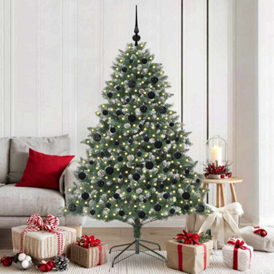 Vidaxl Green Artificial Christmas Tree With Stand 126 X 126 X 180 Cm