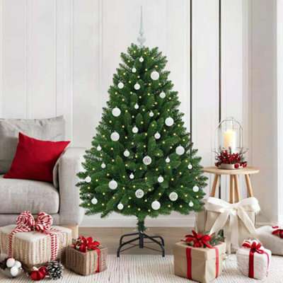 B&Q -  Artificial Christmas Tree Green 150 Cm Pvc And Metal