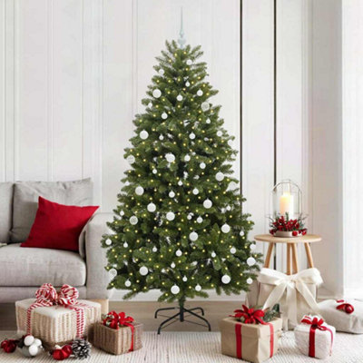 Vidaxl Artificial Christmas Tree Green 180 Cm Pvc And Metal from B&Q