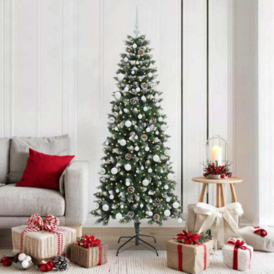 Vidaxl Artificial Christmas Tree With 300 Leds With Stand Green 180 Cm from B&Q