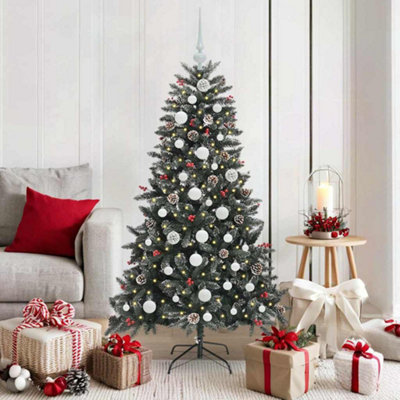 vidaXL Artificial Christmas Tree - Green - 150 cm - Image 4
