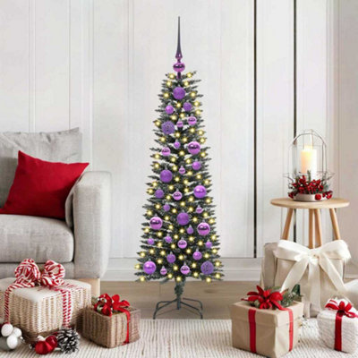 Vidaxl Artificial Christmas Tree With 150 Leds With Stand Green 120 Cm