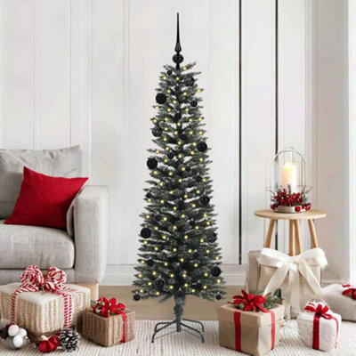 Vidaxl Artificial Christmas Tree With 150 Leds With Stand Green 150 Cm from B&Q