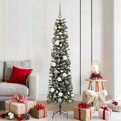 Vidaxl Green Artificial Christmas Tree With Stand 50.5 X 50.5 X 180 Cm