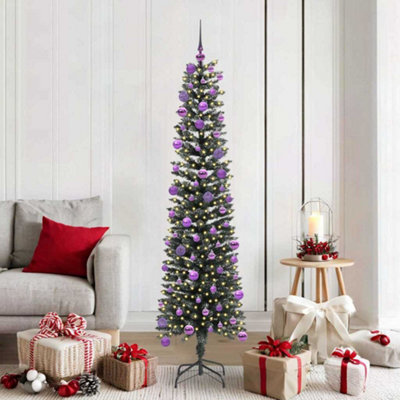 Vidaxl Artificial Christmas Tree With 300 Leds With Stand Green 180 Cm from B&Q
