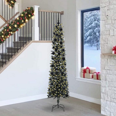 Vidaxl Artificial Christmas Tree With 300 Leds With Stand Green 240 Cm from B&Q