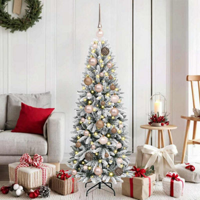 Vidaxl Artificial Christmas Tree White 120 Cm - Image 4