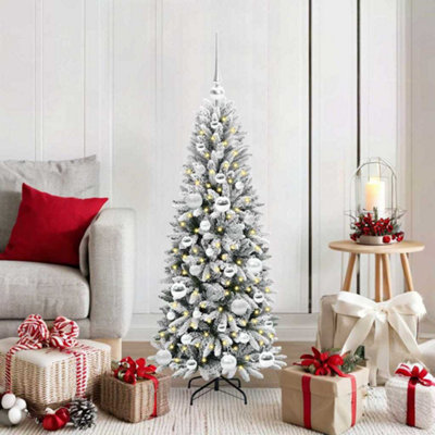 Vidaxl Artificial Christmas Tree White 120 Cm - Image 4