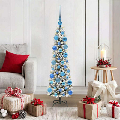 Vidaxl Green/White Artificial Christmas Tree With 150 Leds And 120 Cm