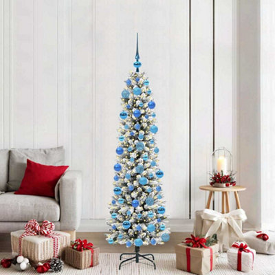 VIDAXL Artificial Christmas Tree - 180 cm - Green - 300 LEDs - Image 4