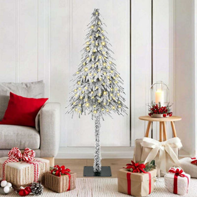 Vidaxl Christmas Tree White 150 Cm Pe And Steel - Image 4