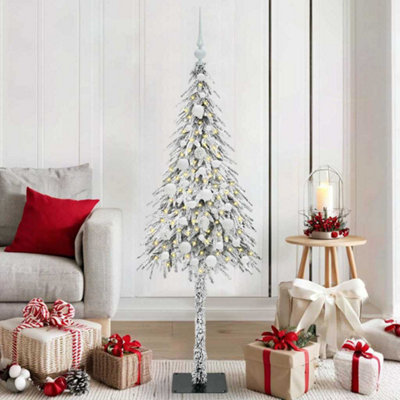 Vidaxl Christmas Tree With 150 Leds White 150 Cm Pe And Steel - Image 3