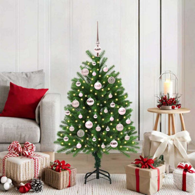 Vidaxl Christmas Tree With 150 Leds With Stand Green 120 Cm Pe from B&Q