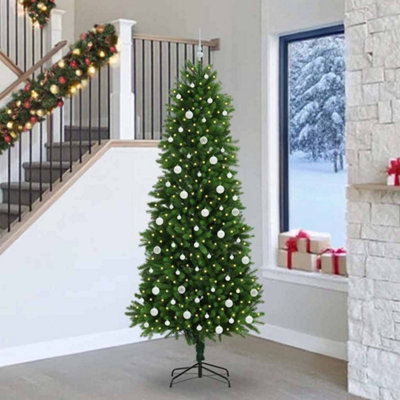 Vidaxl Christmas Tree With 300 Leds With Stand Green 240 Cm Pe from B&Q
