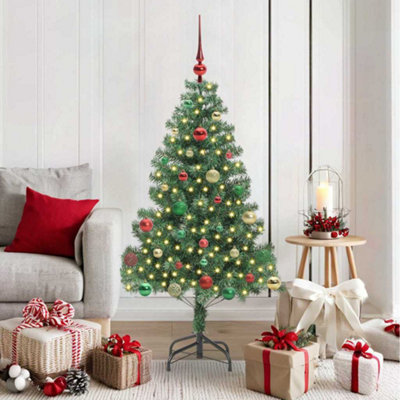 Vidaxl Green Christmas Tree With 150 Leds With Stand 150 Cm Pvc