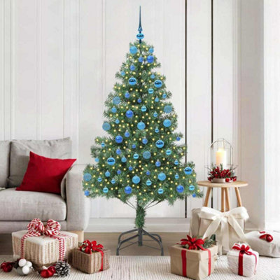 Vidaxl Christmas Tree With 300 Leds With Stand Green 180 Cm Pvc from B&Q