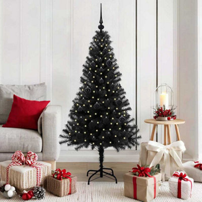 B&Q -  Christmas Tree Black 150 Cm Pvc - Image 5