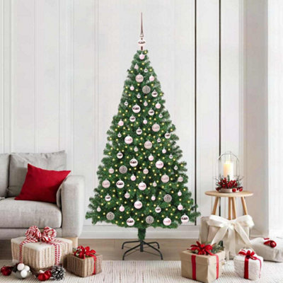 vidaXL Artificial Christmas Tree - 180 cm - Green - Image 3