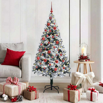 Vidaxl Green Artificial Christmas Tree With 150 Leds With Stand 150 Cm