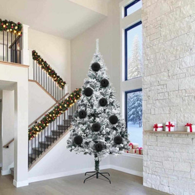 Vidaxl Black Christmas Bauble Set Pcs Size 3