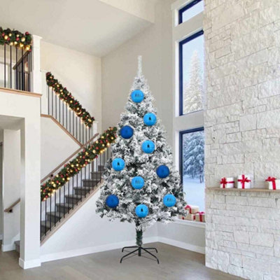 vidaXL Christmas Bauble Set - Blue - 3 pcs - Image 3