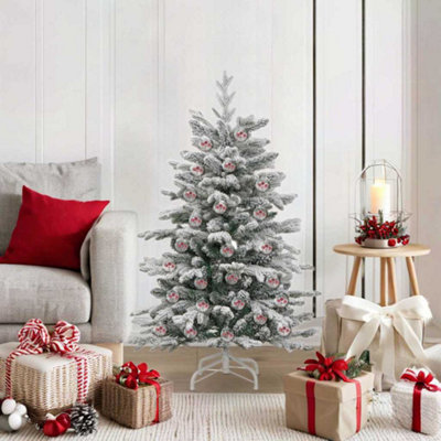 B&Q -  Christmas Bauble Set 50 Pcs Transparent  5 Cm Plastic