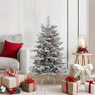 B&Q -  Christmas Bauble Set 25 Pcs Transparent  8 Cm Plastic