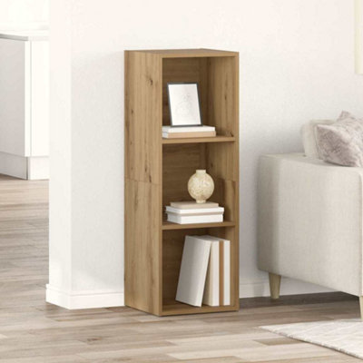 Berkfield Tv Cabinet Artisan Oak Engineered Wood from B&Q