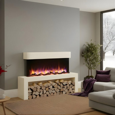 Endeavour Fires & Fireplaces Wykeham Electric Fireplace Suite from B&Q