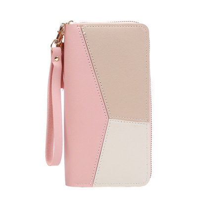 B&Q Large Capacity Pu Wristlet Wallet With Multiple Colours Unisex