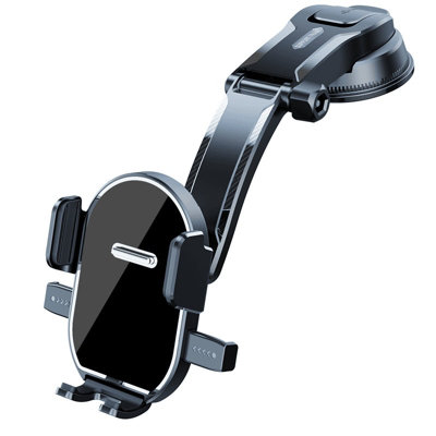 B&Q 360 Degree Rotating Magnetic Car Phone Holder With Suction Cup Mount
