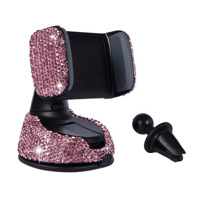 B&Q Magnetic Car Phone Holder With Secure Mounting Design
