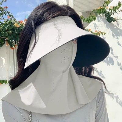 B&Q Off White Womens Wide Brim Sun Hat With Uv Protection Lightweight And Foldable