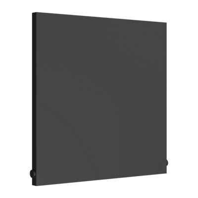 Reina Slimline Horizontal Flat Panel Radiator600X 600mmAnthracite from B&Q