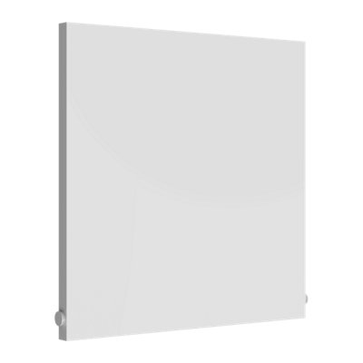 Reina Slimline Horizontal Flat Panel Radiator600X 600mmWhite from B&Q