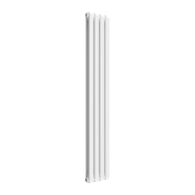 Reina Coneva  Vertical Contemporary Column Radiator 1800 X 300mmWhite from B&Q