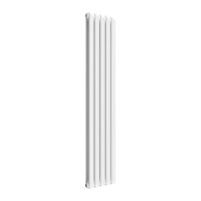 Reina Coneva  Vertical Contemporary Column Radiator 1800 X 370mmWhite from B&Q