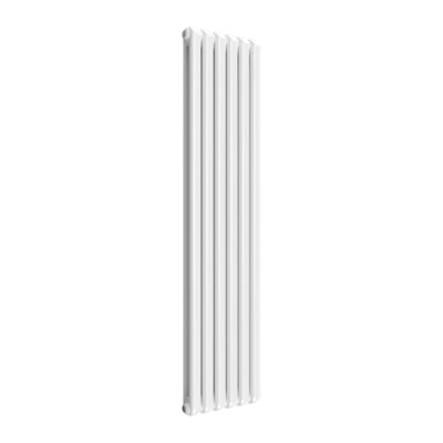 Reina Coneva Vertical Contemporary Column Radiator 1800 X 440mmWhite from B&Q