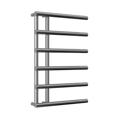 Reina Matera Modern Heated Towel Rail722 X 500 mmChrome from B&Q