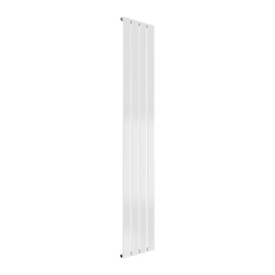 Reina Flat Vertical Single Panel Radiator 1600 X 292 mmWhite from B&Q