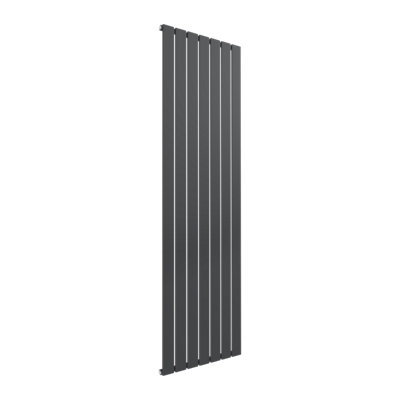 Reina Flat Vertical Single Panel Radiator 1600 X 514 mmAnthracite from B&Q