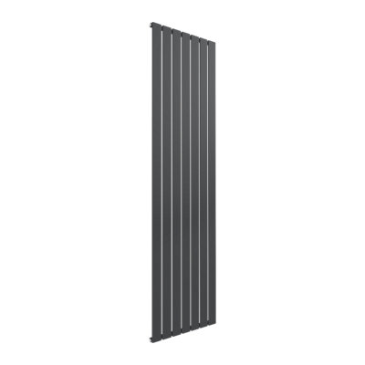 Reina Flat Vertical Single Panel Radiator 1800 X 514 mmAnthracite from B&Q