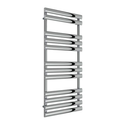 Reina Arbori Mild Steel Towel Rail1130 X 500mmChrome from B&Q