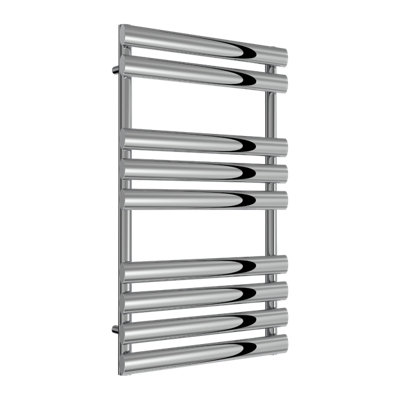 Reina Arbori Mild Steel Towel Rail820 X 500mmChrome from B&Q