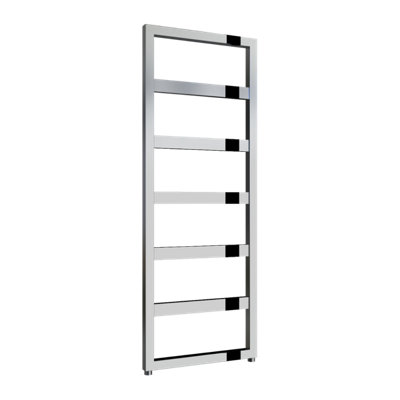 Reina Rezzo Modern Ladder Towel Radiator1100 X 450 mmChrome from B&Q
