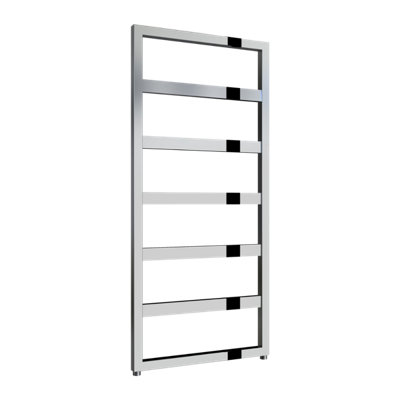 Reina Rezzo Modern Ladder Towel Radiator1100 X 550 mmChrome from B&Q