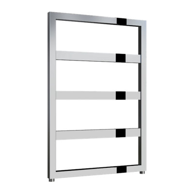 Reina Rezzo Modern Ladder Towel Radiator740 X 550 mmChrome from B&Q
