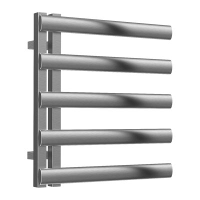 Reina Cavo Stainless Steel Ladder Towel Radiator530 X 500mmBrushed Stainless Steel from B&Q